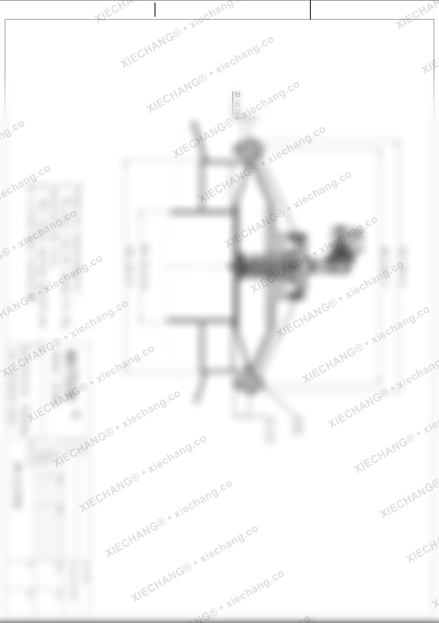 WPS-CA/EP300 · 12 inch · صمام كبير فائق انخفاض الضغط — رسم التركيب
